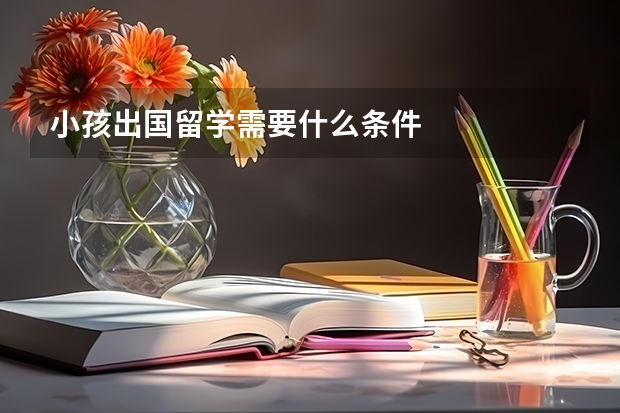 小孩出国留学需要什么条件